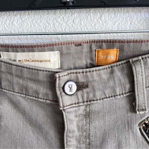 Pilcro and the Letterpress Serif Zipper Skinny Pants Jeans - Picture 5 of 15